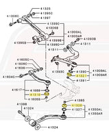 Mitsubishi OEM Rear Ball Joint Boot Cover for Evo 7/8/9 (MB808555)