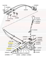 OEM Shifter Link Bushing Diagram for Evo 4/5/6 (MB829013/24594C)