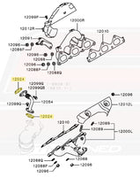 Mitsubishi OEM EGR Pipe Gasket for 3000GT/Stealth (MD149764)