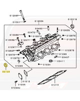 3000GT Camshaft Seal Diagram RH (MD152603/03130)