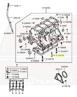 Mitsubishi OEM Main Bolt for 7-Bolt 1G DSM (MD153368)