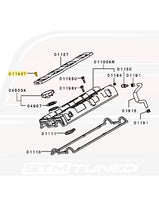OEM 3000GT Spark Plug Cover Bolt Diagram (MD156710/01198T)
