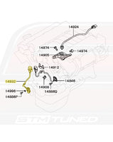 OEM Engine Crank Angle Sensor Diagram for 3000GT (MD187066/14932)