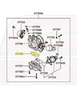 3000GT Throttle Body FIAV Seal Diagram (07729)