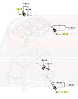 Evo X OEM Crank/Cam Sensor Bolt  Diagram (14886)