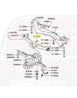 Evo 8 Mustache Bar Diagram (MF140287/34993C)