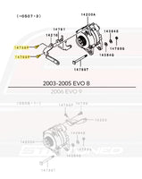 OEM Evo 8 Alternator Diagram (MF241254/14799P)