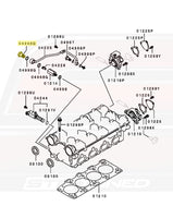 Mitsubishi OEM Oil Feed Line to Head Banjo Bolt for Evo 9 (MF650115)