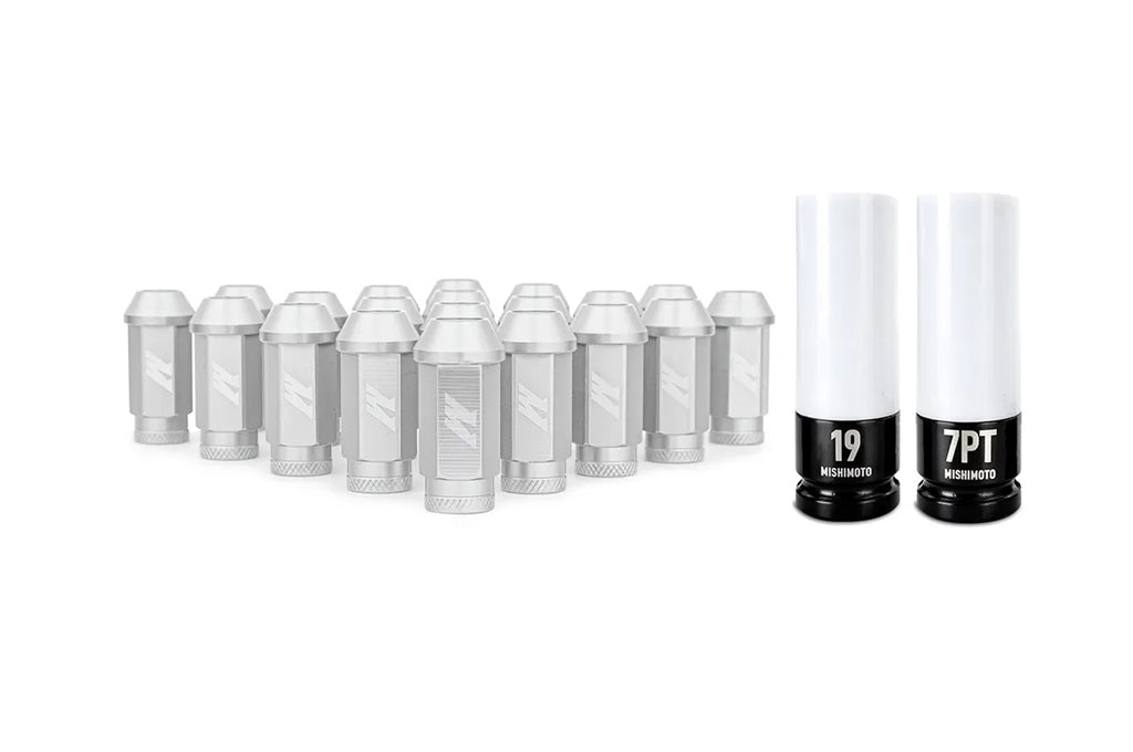 Mishimoto MMLG-15-20LSL FITS: Aluminum Locking Lug Nuts M12x1.5 20pc Set Silver Mishimoto MMLG-15-20LSL FITS: Aluminum Locking Lug Nuts M12x1.5 20pc Set Silver