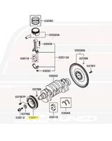 Mitsubishi OEM Crank Pulley for Evo 8/9 (MN149074)