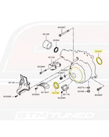 Mitsubishi OEM Transfer Case Internal Oil Seal Kit for Evo X (MN580166)