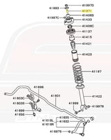 Mitsubishi OEM Rear Strut Collar for Evo 7/8/9 (MR554373)