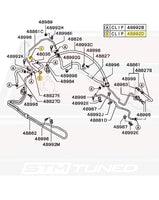 Evo 8/9 Power Steering Lines