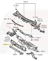 Mitsubishi OEM Front Cowl Trim Clip for Evo 7/8/9/X (MU481004)