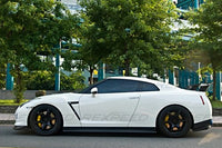 R35 GTR Carbon Fiber Rear Bumper Extensions