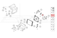 N91057001 Huracan Front Radiator Air Guide Example Diagram 