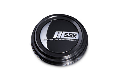 SSR Aluminum Center Cap Black B-Type High (PARTS227BL)