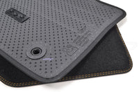 Ford OEM Carpeted Platinum Floor Mats for 2018+ Super Duty