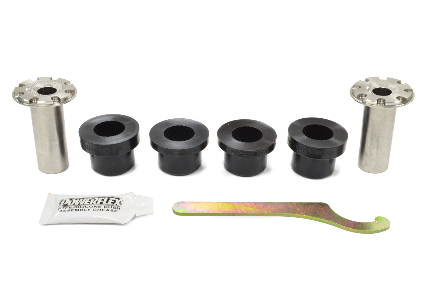 NIIBORI GUTAR PRIME 2010年製　NO15(P-16) Powerflex R35 GTR Front Lower Control Arm Rear Bushings (PFF46-702G)
