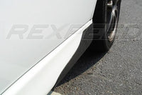 Rexpeed Carbon Fiber Rear Side Spats for Evo 8/9 (R01)