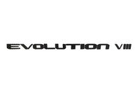Rexpeed Evolution VIII Carbon Fiber Trunk Badge (R128)