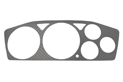 Rexpeed Carbon Fiber Gauge Cluster (Low Gloss) for Evo 7/8/9 (R75)