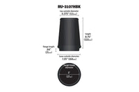 K&N Universal Air Filter 5in ID x 8.75 Tall (RU-3107HBK)