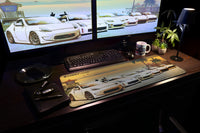 Tomei Desk/Mouse Pad Z Car Sunset Huntington Beach (TG801F-0000A)