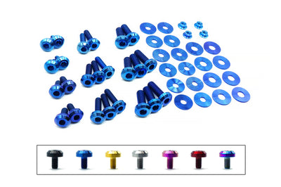 Dress Up Bolts Titanium Trunk Kit for Corolla GR (TOY-059)