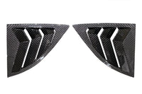 Rexpeed Dry Carbon Rear Window Louver Shutter Covers for 2020+ Supra GR (TS138)