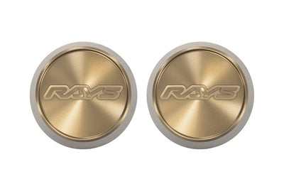 Volk Rays ZE40/TE37 Center Caps High Type Bronze (Set of 2)