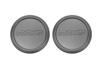 Volk Rays Matte Black ZE40/TE37 Center Caps (Set of 2)