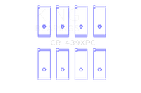 King Engine Bearings Honda B18A1/B18B1 pMaxKote Performance Rod Bearing Set