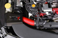 AEM Cold Air Intake System for 2015-2021 VA Subaru STi (21-863WR) wrinkle red finish installed 