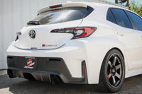 aFe Gemini XV Cat-Back Exhaust System for 2023+ Toyota GR Corolla (49-36067-B) Black tip option installed