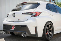 aFe Gemini XV Cat-Back Exhaust System for 2023+ Toyota GR Corolla (49-36067-P) Polished tip option installed