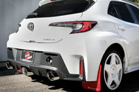 aFe Gemini XV Cat-Back Exhaust for 2023+ Toyota GR Corolla (49-36070-P) polished tips installed