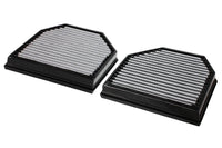 aFe MagnumFLOW Pro drop-in air filters for the F87 M2 Competition, F80 M3, or F82 M4 with S55 twin turbo engine (30-10238/31-10238).