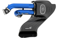 aFe Momentum XP 'Alpha Raptor' Cold Air Intake System for Gen2 Ford Raptor (51-73120-L) Blue powdercoat with Pro Dry S air filter