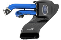 aFe Momentum XP 'Alpha Raptor' Cold Air Intake System for Gen2 Ford Raptor (54-73120-L) Blue powdercoat with Pro 5R air filter