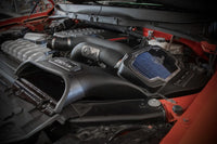 aFe Momentum XP Cold Air Intake System for 2021+ Gen3 Ford Raptor (50-30072R) with Pro 5R oiled filter installed