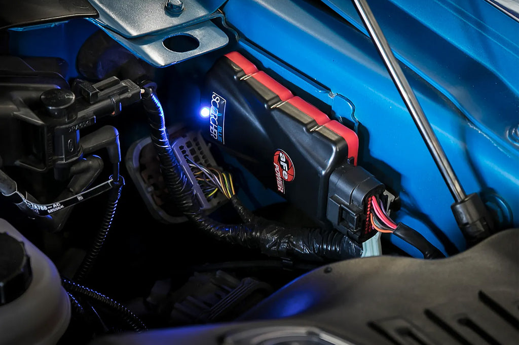 aFe SCORCHER BLUE Bluetooth Power Module for Gen2 Ford Raptor