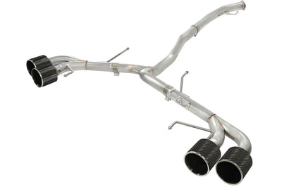 aFe Takeda SS Cat-Back Exhaust System for R35 Nissan GT-R (49-36108-C) Carbon tips