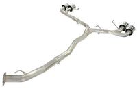 aFe Takeda SS Cat-Back Exhaust System for R35 Nissan GT-R (49-36108-P) Polished tips