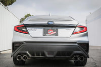 aFe Takeda Cat-Back Exhaust System for VB 2022+ Subaru WRX (49-36809-P) Polished tips installed