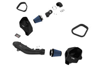 aFe Track Series Carbon Cold Air Intake for BMW F80 M3, F82 M4, and F87 M2 Comp with S55 engine. Includes Pro 5R oiled filter