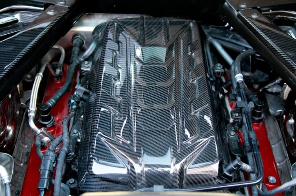 APR Carbon Engine Plenum Cover and Panels Package for C8 Corvette