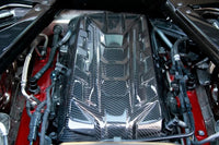 APR Carbon Engine Plenum Cover and Panels Package for 2020+ Chevrolet Corvette C8 installed