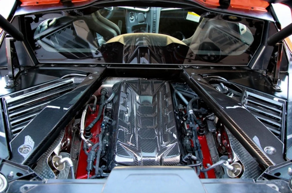 APR Carbon Engine Plenum Cover and Panels Package for C8 Corvette