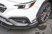 APR Carbon Fiber Front Wind Splitter with Rods for 2022+ VB Subaru WRX (CW-802208) installed